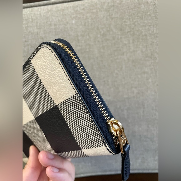 NWT！2 PCS COACH BENNETT SATCHEL BAG WITH BUFFALO PLAID（F66930）➕LONG ZIP WALLET - Picture 11 of 13